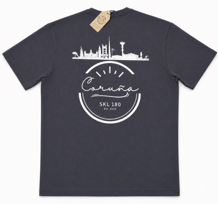 camiseta coruña skl 180 oscura camiseta coruña skl 180 oscura