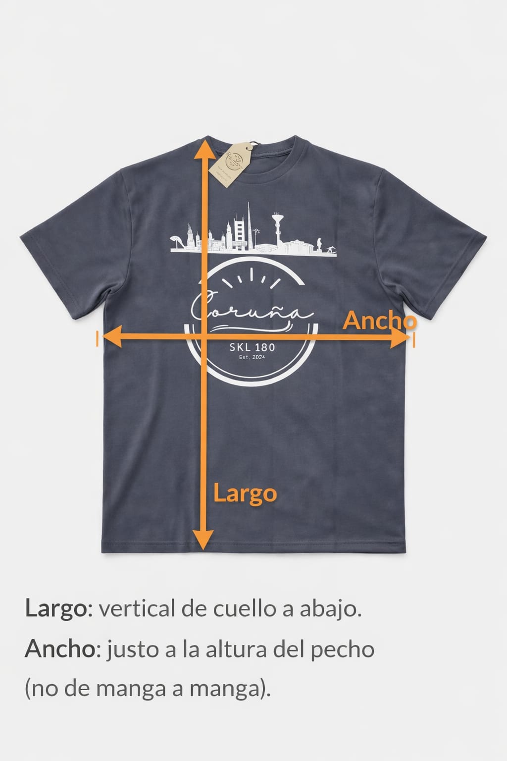 camiseta coruña skl 180 oscura camiseta coruña skl 180 oscura